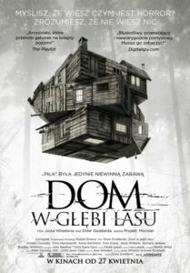 dom w głębi lasu slasher